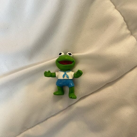 McDonald's Other - Vintage Muppet Baby Kermit The Frog Figure 1986 McDonald's Sesame Street Disney